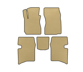 Килимки EVA (SD, Бежевий) для Geely MK 2006-2014 рр
