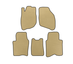Килимки EVA (SD, Бежевий) для Honda City 2002-2008 рр