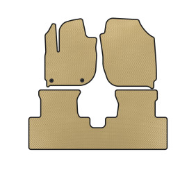 Килимки EVA (Електро, Бежевий) для Honda X-NV/Ciimo X-NV 2019- рр