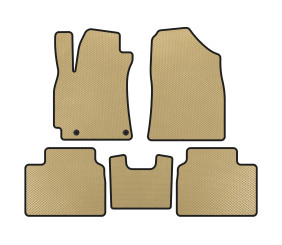 Килимки EVA (SD, Бежевий) для Hyundai Elantra (CN7) 2020- рр
