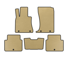 Килимки EVA (SD, Бежевий) для Hyundai Genesis DH 2013-2016 рр