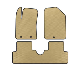 Килимки EVA (HB, Бежевий) для Hyundai I-10 2014-2017 рр