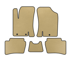 Килимки EVA (HB, Бежевий) для Hyundai I-20 2008-2012 рр