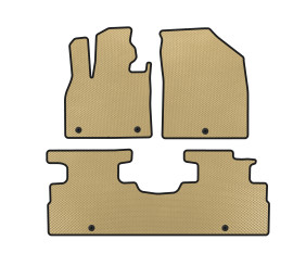 Килимки EVA (2 ряди, 7-ми місний, Бежевий) для Hyundai Palisade 2018-2025 рр