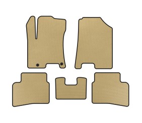 Килимки EVA (Бежевий) для Hyundai Venue 2019- рр