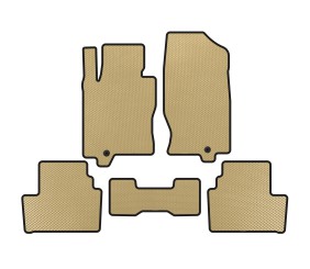 Килимки EVA (G35 S, Купе, Бежевий) для Infiniti G25/G35/37 (V36/CV36) 2006-2015 рр