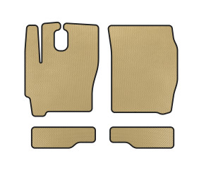 Килимки EVA (Бежевий) для Iveco Eurocargo 2002-2008 рр