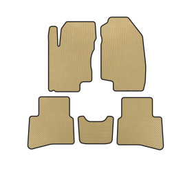 Килимки EVA (Бежевий) для JAC S3 2014- рр