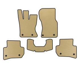 Килимки EVA (Бежевий) для Jaguar F-PACE 2016- рр
