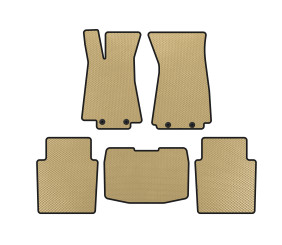 Килимки EVA (SD, Бежевий) для Jaguar XJ 2003-2009 рр