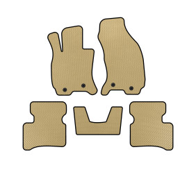 Килимки EVA (SD, Педаль газу з підлоги, Бежевий) для Jaguar X-Type 2001-2009 рр