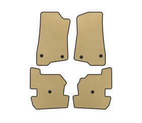 Килимки EVA (Бежевий) для Jeep Wrangler 2018- рр