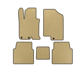 Килимки EVA V-1 (SD, Бежевий) для Kia Optima 2010-2016 рр