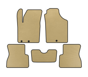 Килимки EVA (Бежевий) для Kia Picanto 2011-2016 рр