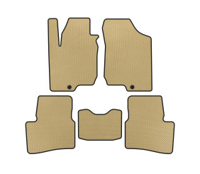 Килимки EVA (HB, 3-х дверний, Бежевий) для Kia Ceed 2007-2012 рр