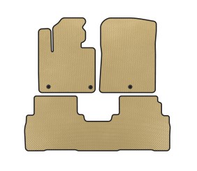 Килимки EVA (7-ми місний, Бежевий) для Kia Sorento III UM 2014-2020 рр