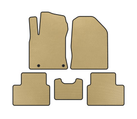 Килимки EVA (Бежевий) для Kia Cerato 4 2019- рр