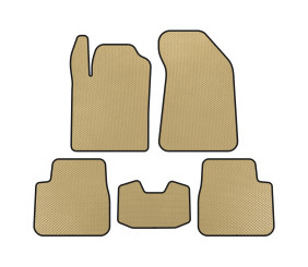 Килимки EVA (Бежевий) для Lancia Delta 2008-2014 рр
