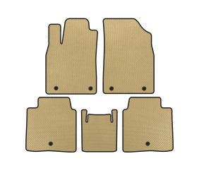 Килимки EVA (SD, Гібрид, Бежевий) для Lexus ES 2012-2018 рр