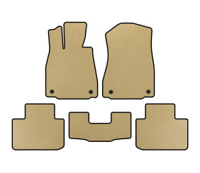 Килимки EVA (2WD, Бежевий) для Lexus IS 2013- рр