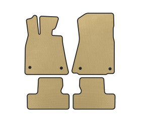 Килимки EVA (Купе, Бежевий) для Lexus RC 200t 2014- рр