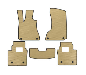 Килимки EVA (SD, Бежевий) для Maserati Quattroporte 2013-2023 рр