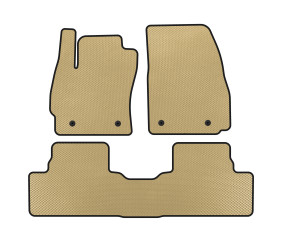 Килимки EVA (2 ряди, Бежевий) для Mazda 5 2010-2018 рр