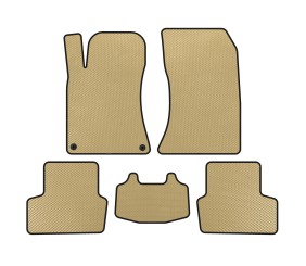 Килимки EVA (SD, Бежевий) для Mercedes CLA C117 2013-2019 рр