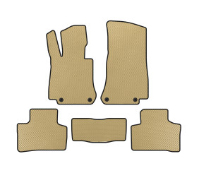 Килимки EVA (Бежевий) для Mercedes EQC 2019-2023 рр