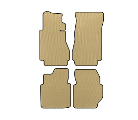 Килимки EVA (Бежевий) для Mercedes W123 1975-1986 рр