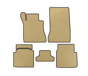 Килимки EVA (SD, Коротка база, Бежевий) для Mercedes S-сlass W126 1979-1991 рр