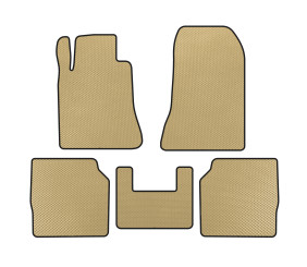 Килимки EVA (SD, Довга база, Бежевий) для Mercedes S-сlass W140 1991-1998 рр
