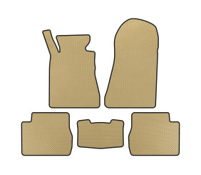 Килимки EVA (SD, Бежевий) для Mercedes W201 (190) 1982-1993 рр