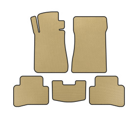 Килимки EVA (SD, Бежевий) для Mercedes C-class W202 1993-2001 рр