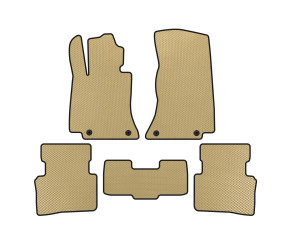 Килимки EVA (SD, Бежевий) для Mercedes C-class W206 2022- рр
