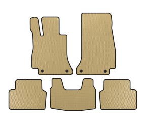 Килимки EVA (SD, Бежевий) для Mercedes E-сlass W213 2016-2023 рр