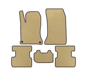 Килимки EVA (Бежевий) для Mercedes GLA X156 2014-2019 рр