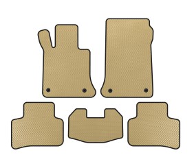 Килимки EVA (Бежевий) для Mercedes GLK сlass X204 2008-2015 рр