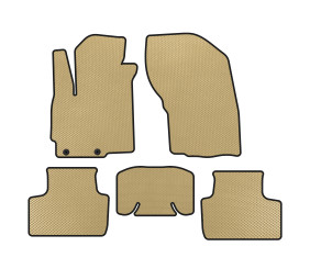 Килимки EVA (2019-2023, Бежевий) для Mitsubishi ASX рр