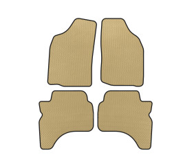 Килимки EVA (Бежевий) для Mitsubishi L200 1996-2006 рр