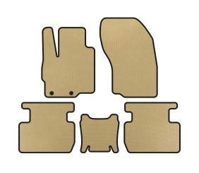 Килимки EVA (Бежевий) для Mitsubishi Outlander 2021- рр