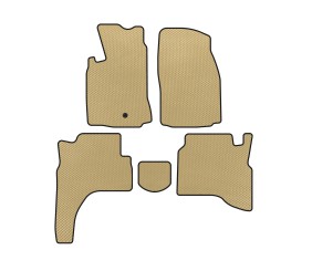 Килимки EVA (Бежевий) для Mitsubishi Pajero Sport 1996-2007 рр