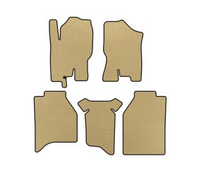 Килимки EVA (Бежевий) для Nissan Navara 2006-2015 рр