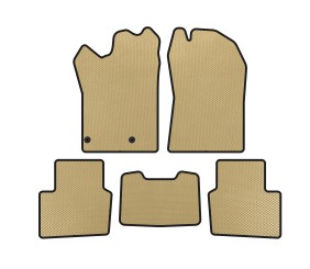 Килимки EVA (Гібрид, Бежевий) для Nissan Qashqai 2021- рр