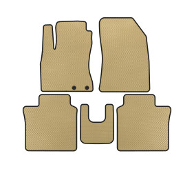 Килимки EVA (HB, Бежевий) для Nissan Note 2012-2020 рр