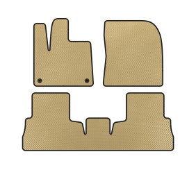 Килимки EVA (Бежевий) для Opel Combo 2019- рр
