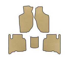 Килимки EVA (5-ти дверний, Бежевий) для Opel Frontera 1998-2003 рр