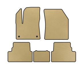 Килимки EVA (2017-2021, Бежевий) для Opel Grandland X 2017- рр