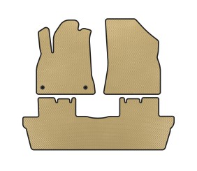 Килимки EVA (Бежевий) для Peugeot 5008 2009-2016 рр