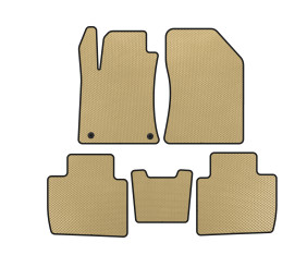 Килимки EVA (LB, Бежевий) для Peugeot 508 2018- рр